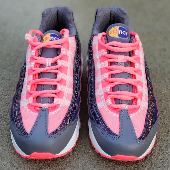 Nike Air Max 95 Premium SP Purple Pink Blue GS NEW - Picture 6 of 7
